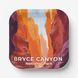 Bryce Canyon National Park | Utah Reizen Papieren Bordje