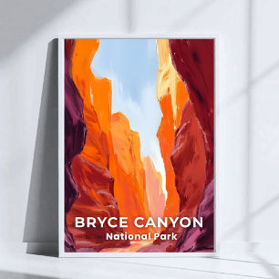 Bryce Canyon National Park   Utah Reizen Poster