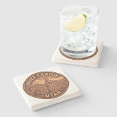 Bryce Canyon National Park, Utah Stone Onderzetter (Zijkant)