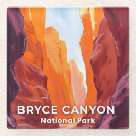 Bryce Canyon National Park | Utah Travel Glazen Onderzetter