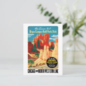  Bryce Canyon National Park Utah Travel Pos Briefkaart (Staand voorkant)