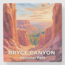 Bryce Canyon National Park | Utah Travel Stenen Onderzetter