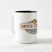 Bryce Canyon National Park Utah Tweekleurige Koffiemok (Voorkant links)