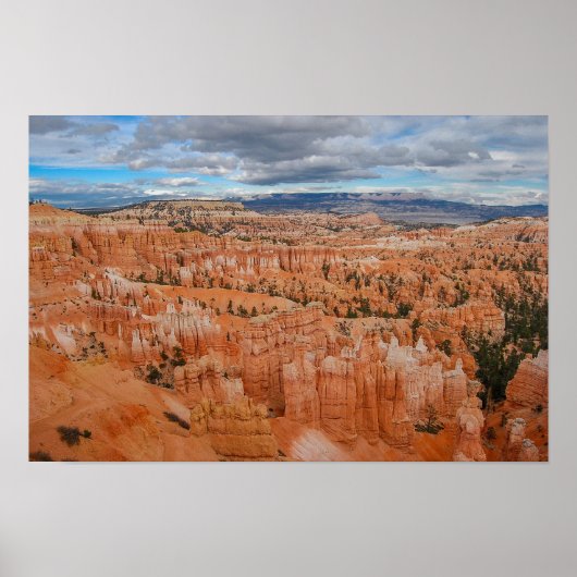 Bryce Canyon National Park, Utah, Uitzichtpunt Poster (Voorkant)