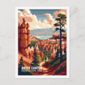 Bryce Canyon National Park Utah USA Briefkaart (Voorkant)
