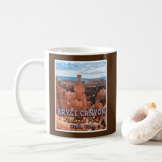 BRYCE CANYON NATIONAL PARK - UTAH USA KOFFIEMOK (Met donut)