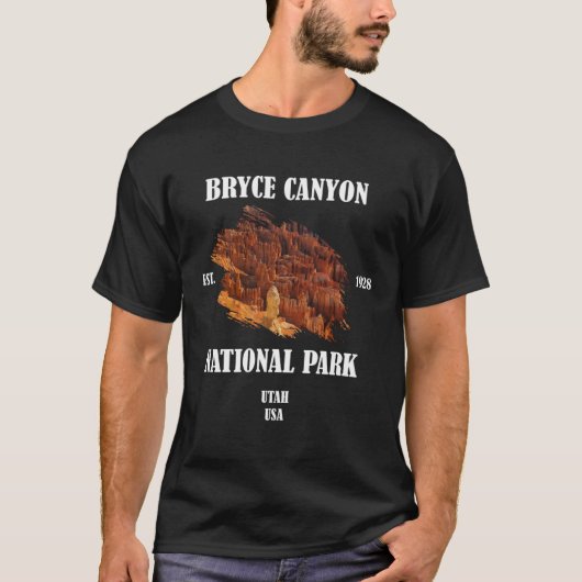 Bryce Canyon National Park Utah USA T-shirt (Voorkant)