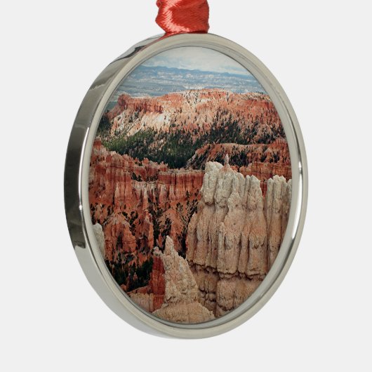 Bryce Canyon National Park, Utah, Verenigde Staten Metalen Ornament (Rechts)