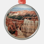 Bryce Canyon National Park, Utah, Verenigde Staten Metalen Ornament (Voorkant)