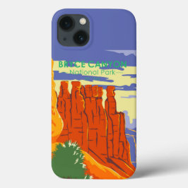 Bryce Canyon National Park Utah Vintage Case-Mate iPhone Case