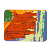 Bryce Canyon National Park Utah Vintage Magneet (Horizontaal)