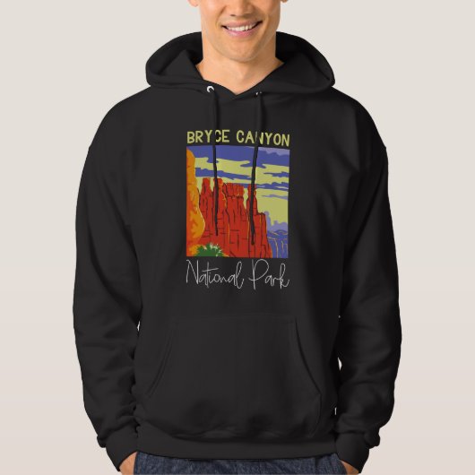 Bryce Canyon National Park, Verenigde Staten Hoodie (Voorkant)