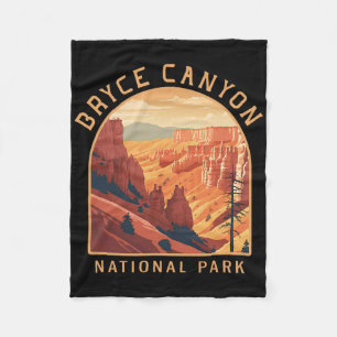 Bryce Canyon National Park Vintage Fleece Deken