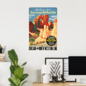 Bryce Canyon National Park Vintage Poster (Thuiskantoor)
