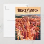 Bryce Canyon National Park VS Briefkaart (Voorkant / Achterkant)