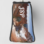 Bryce Canyon Natural Bridge Snowy Landscape Foto Golfheadcover (Draai 90)
