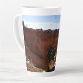 Bryce Canyon Natural Bridge Snowy Landscape Foto Latte Mok (Linkerhoek)