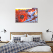 Bryce Canyon Natuurlijke Boog Canvas Afdruk (Insitu (Slaapkamer))
