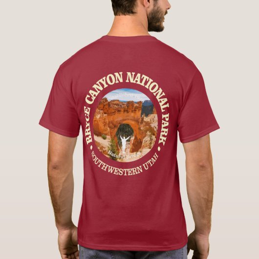Bryce Canyon NP (rd)2 T-shirt (Achterkant)