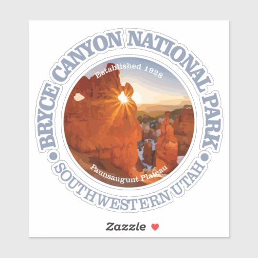 Bryce Canyon NP Sticker (Vel)