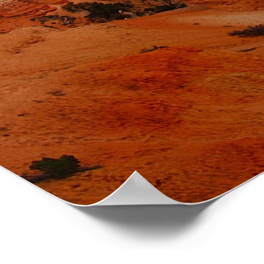 Bryce Canyon Overlook, Utah Poster (Hoek)