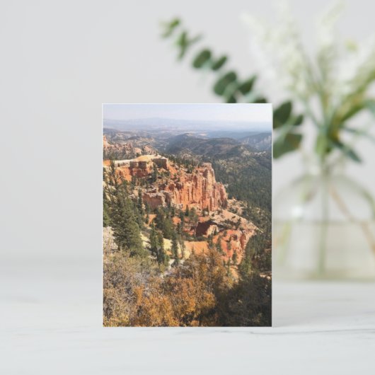 Bryce Canyon Park briefkaart (Staand voorkant)