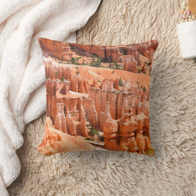 Bryce Canyon Park Utah Landschap Hoodoos Foto Kussen (Deken)