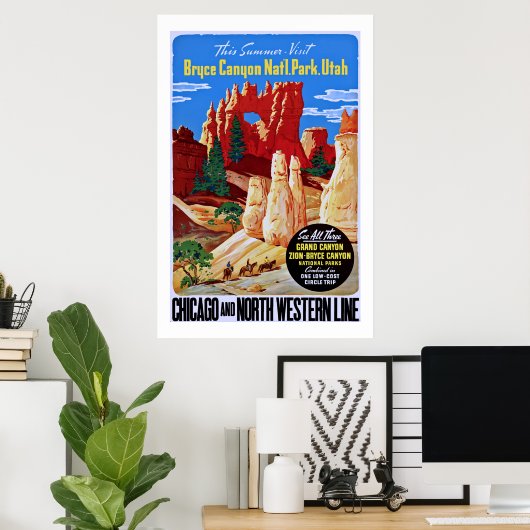 Bryce Canyon Poster (Thuiskantoor)