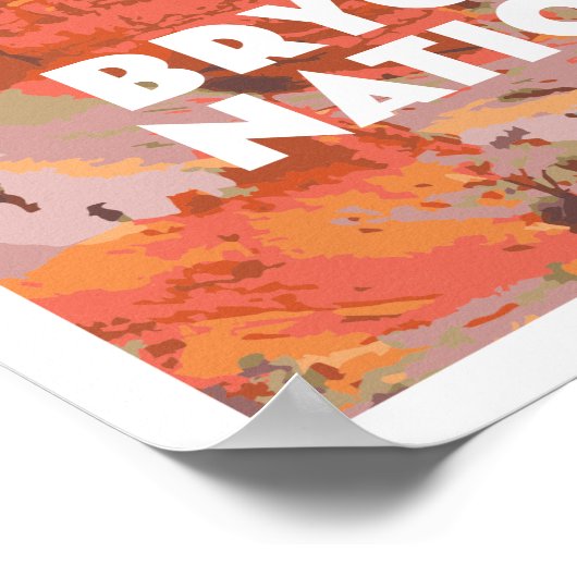 Bryce Canyon Poster (Hoek)