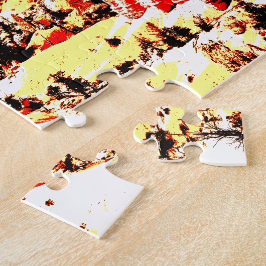 Bryce Canyon Posterization Amphitheater Legpuzzel (Zijkant)