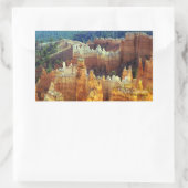 Bryce Canyon Rechthoekige Sticker (Tas)