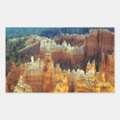 Bryce Canyon Rechthoekige Sticker (Voorkant)