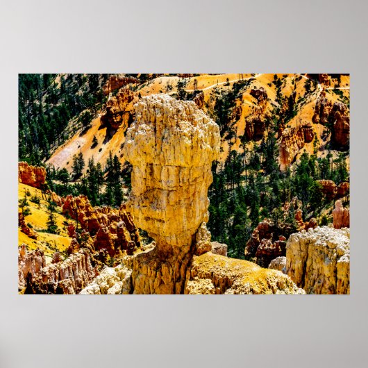 Bryce Canyon Robot Man Poster (Voorkant)
