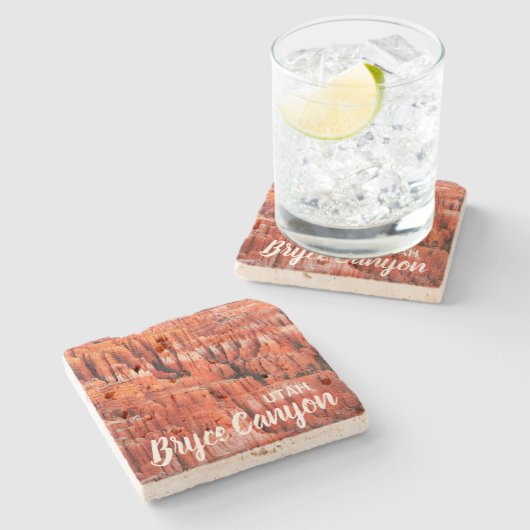 Bryce Canyon Stenen Onderzetter (Zijkant)