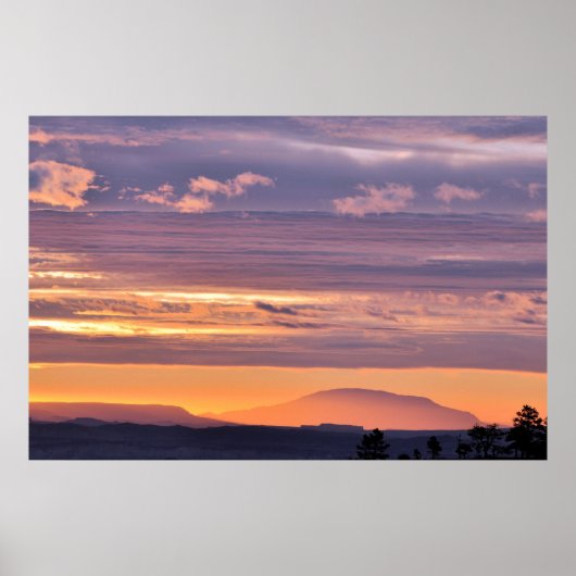 Bryce Canyon Sunrise #1 Poster (Voorkant)