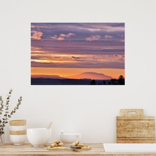 Bryce Canyon Sunrise #1 Poster (Keuken)