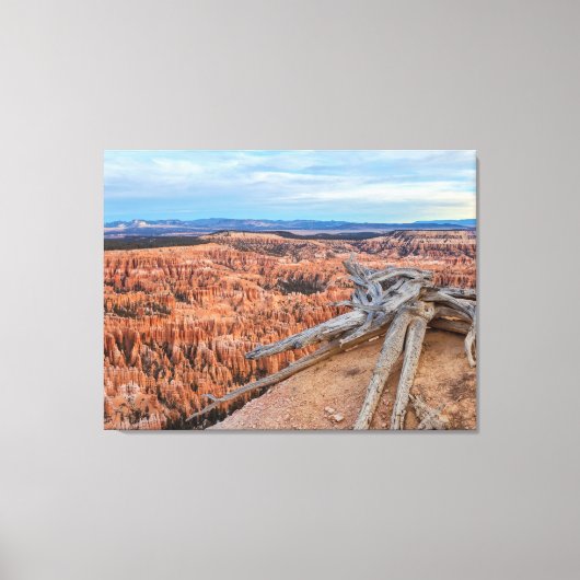 Bryce Canyon Sunrise Canvas Afdruk (Voorkant)