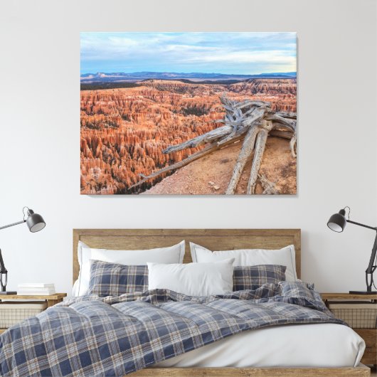 Bryce Canyon Sunrise Canvas Afdruk (Insitu (Slaapkamer))