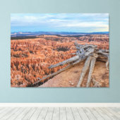 Bryce Canyon Sunrise Canvas Afdruk (Insitu (Houten vloer))