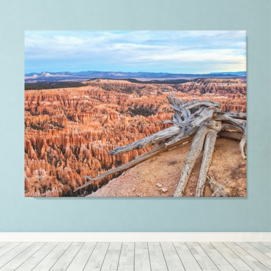 Bryce Canyon Sunrise Canvas Afdruk (Insitu (Houten vloer))