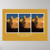Bryce Canyon Sunrise Poster (Voorkant)