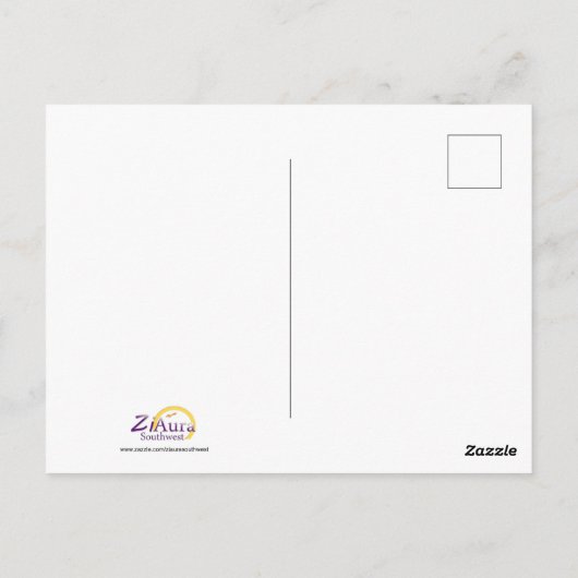 Bryce Canyon Sunset Briefkaart (Achterkant)