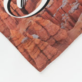 Bryce Canyon Sunset Fleece Deken (Hoek)