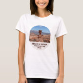 Bryce Canyon T-Shirt - Personaliseer het Jaar (Voorkant)