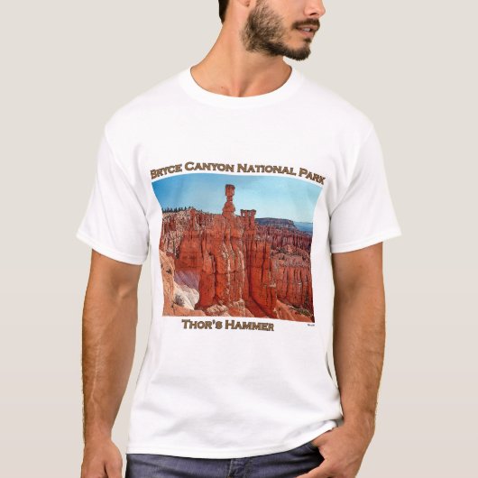 Bryce Canyon-Thor's Hammer T-shirt (Voorkant)