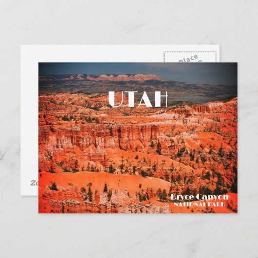 Bryce Canyon, Ut Briefkaart (Voorkant / Achterkant)