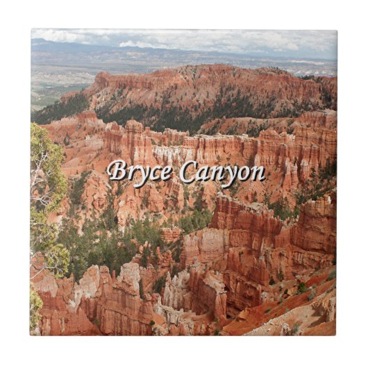 Bryce Canyon, Utah 20 (ondertitel) Tegeltje (Voorkant)