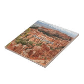 Bryce Canyon, Utah 20 (ondertitel) Tegeltje (Zijkant)