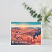 Bryce Canyon Utah Briefkaart (Staand voorkant)
