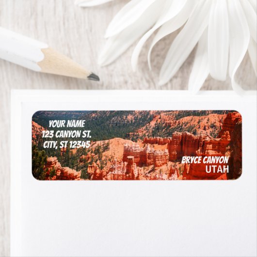 Bryce Canyon, Utah Etiket (Insitu)